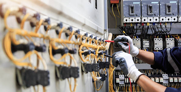 Professional Electrician technician working in Welcome, NC